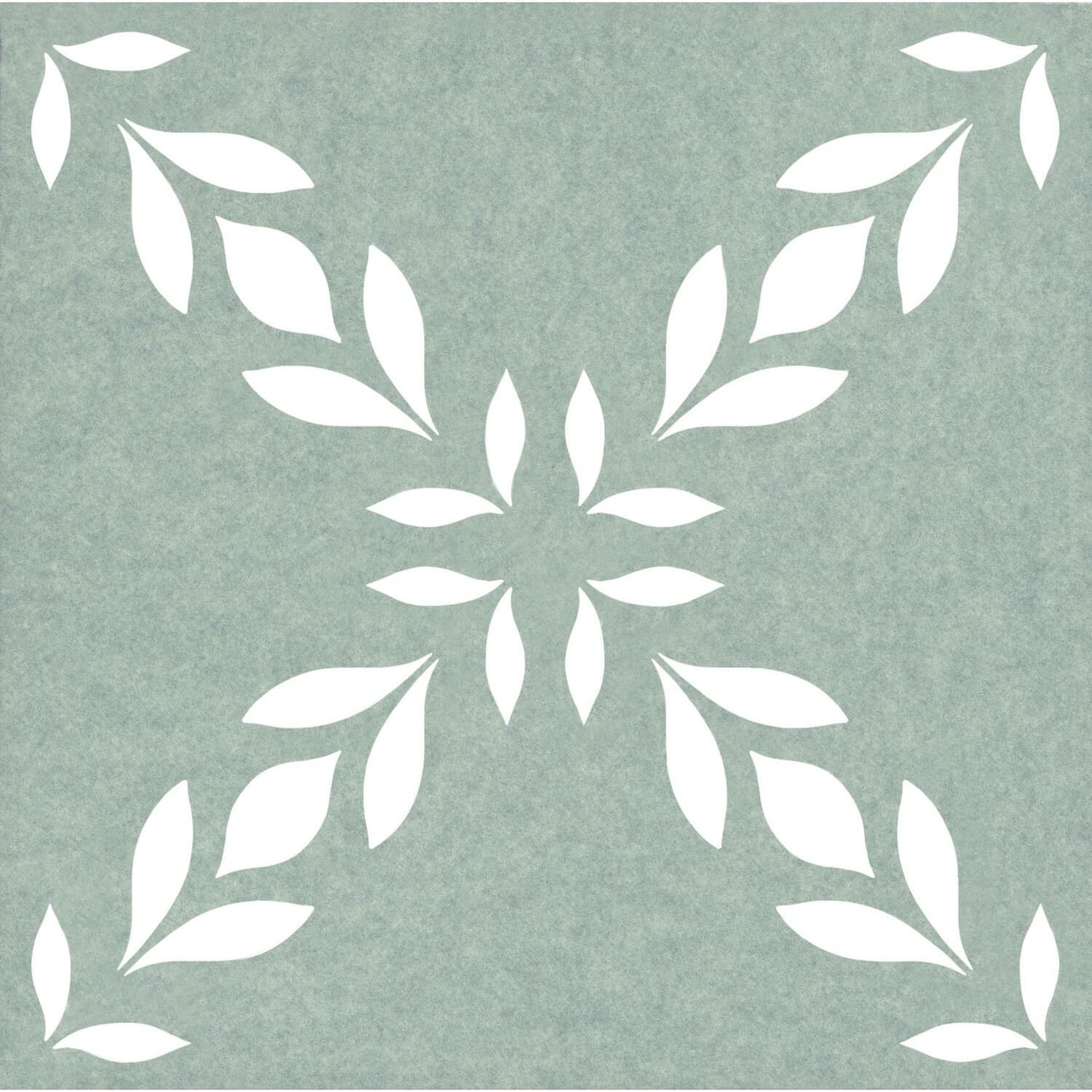 RoomMates Sky Blue Botanical Trellis Acoustical Peel & Stick Tiles